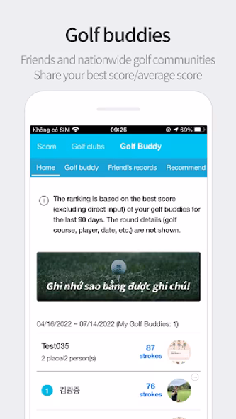 Smartscore-Golf Portal Service Screenshot 4 - AppWisp.com Smartscore-Golf Portal Service Screenshot 4 - AppWisp.com
