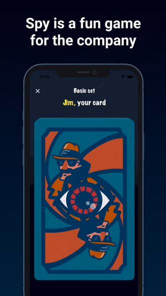 Spy - the game for a company Screenshot 1 - AppWisp.com Spy - the game for a company Screenshot 1 - AppWisp.com