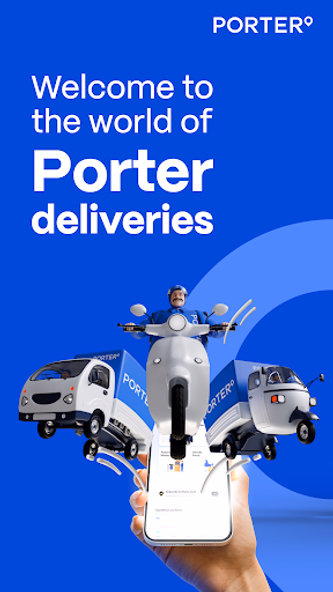 Porter - Logistics Service App Screenshot 1 - AppWisp.com Porter - Logistics Service App Screenshot 1 - AppWisp.com