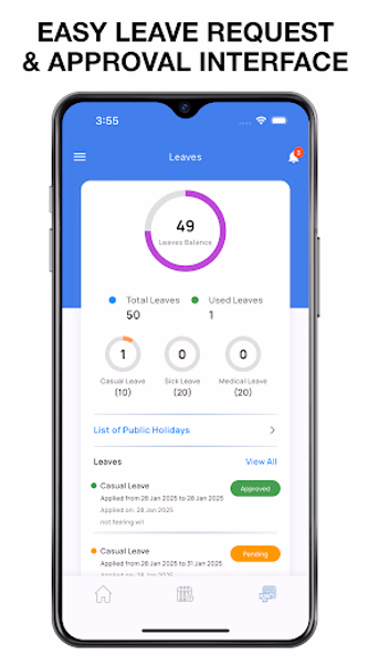 Blaze - Smart Attendance Screenshot 3 - AppWisp.com