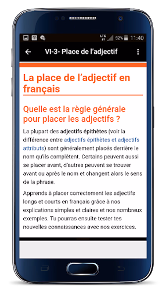 Améliorez votre français Screenshot 3 - AppWisp.com Améliorez votre français Screenshot 3 - AppWisp.com