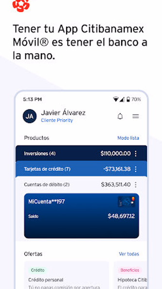 Citibanamex Móvil Screenshot 1 - AppWisp.com Citibanamex Móvil Screenshot 1 - AppWisp.com
