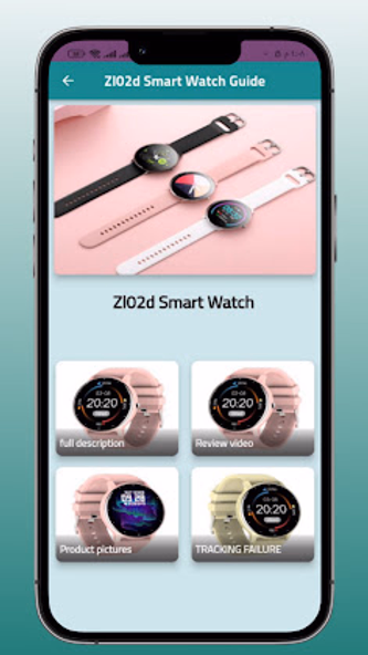 Zl02d Smart Watch Guide Screenshot 2 - AppWisp.com Zl02d Smart Watch Guide Screenshot 2 - AppWisp.com