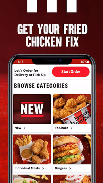 KFC New Zealand Screenshot 2 - AppWisp.com KFC New Zealand Screenshot 2 - AppWisp.com