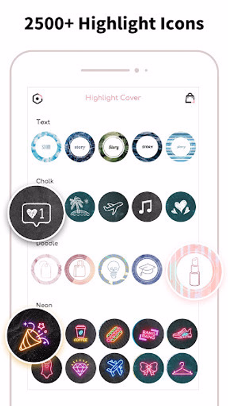 Highlight Cover Maker of Story Screenshot 2 - AppWisp.com Highlight Cover Maker of Story Screenshot 2 - AppWisp.com