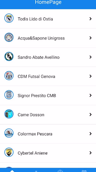 Live Futsal Italia Screenshot 1 - AppWisp.com Live Futsal Italia Screenshot 1 - AppWisp.com