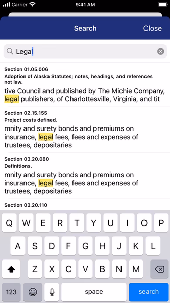 Alaska Statutes by PocketLaw Screenshot 4 - AppWisp.com Alaska Statutes by PocketLaw Screenshot 4 - AppWisp.com