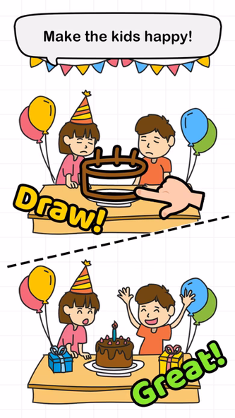 Brain Draw - Draw one part Screenshot 2 - AppWisp.com Brain Draw - Draw one part Screenshot 2 - AppWisp.com