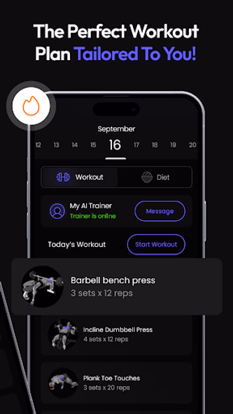 Coachify.AI - Workouts & Diet Screenshot 2 - AppWisp.com Coachify.AI - Workouts & Diet Screenshot 2 - AppWisp.com
