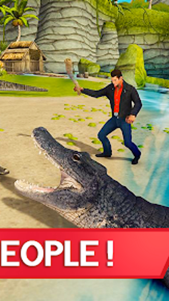 Hungry Crocodile 2 Shark Games Screenshot 1 - AppWisp.com Hungry Crocodile 2 Shark Games Screenshot 1 - AppWisp.com