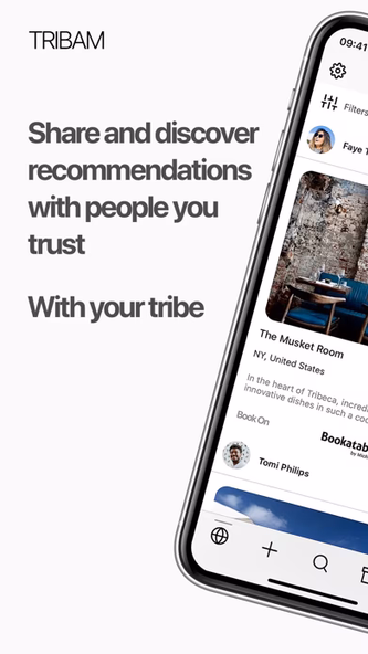 TRIBAM | Recommendations Screenshot 1 - AppWisp.com TRIBAM | Recommendations Screenshot 1 - AppWisp.com