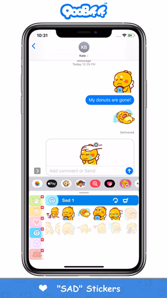 QooBee Agapi Stickers Screenshot 4 - AppWisp.com QooBee Agapi Stickers Screenshot 4 - AppWisp.com
