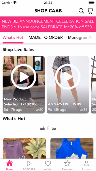 SHOP CAAB Screenshot 2 - AppWisp.com SHOP CAAB Screenshot 2 - AppWisp.com