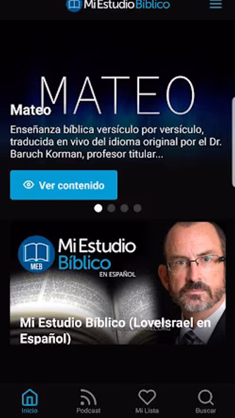 Mi Estudio Bíblico Screenshot 1 - AppWisp.com Mi Estudio Bíblico Screenshot 1 - AppWisp.com