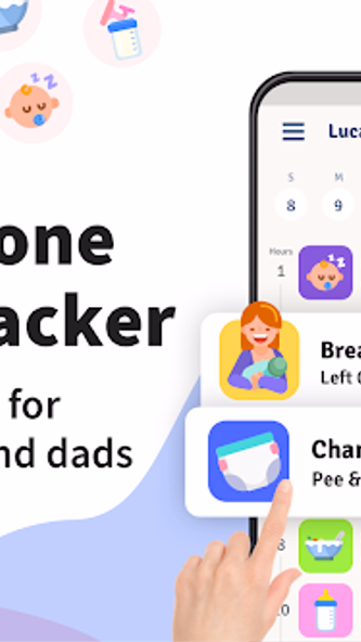 Baby Tracker - Breastfeeding Screenshot 1 - AppWisp.com Baby Tracker - Breastfeeding Screenshot 1 - AppWisp.com