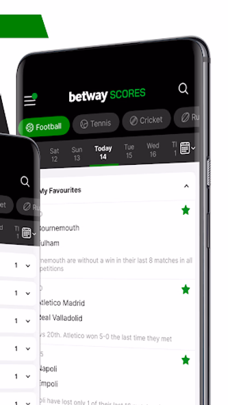 Betway Scores - Scores & News Screenshot 2 - AppWisp.com Betway Scores - Scores & News Screenshot 2 - AppWisp.com