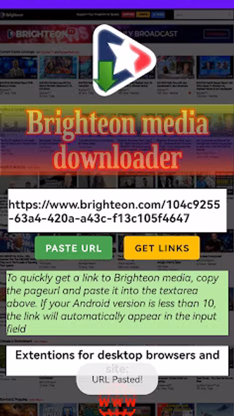 Brighteon media downloader Screenshot 2 - AppWisp.com Brighteon media downloader Screenshot 2 - AppWisp.com