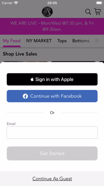 Trend A Boutique Screenshot 1 - AppWisp.com Trend A Boutique Screenshot 1 - AppWisp.com