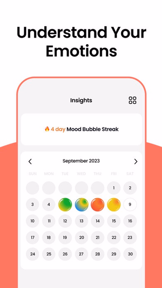 Mood Bubble Screenshot 3 - AppWisp.com Mood Bubble Screenshot 3 - AppWisp.com