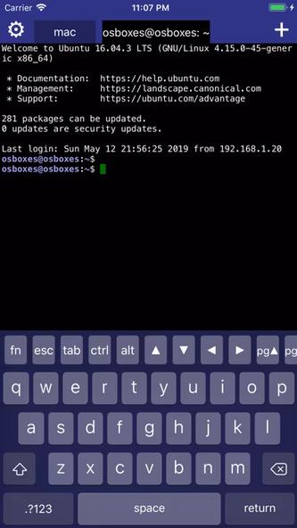 Secure Terminal Screenshot 1 - AppWisp.com Secure Terminal Screenshot 1 - AppWisp.com