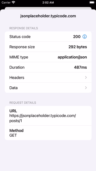 Requesta – Make HTTP requests Screenshot 2 - AppWisp.com Requesta – Make HTTP requests Screenshot 2 - AppWisp.com