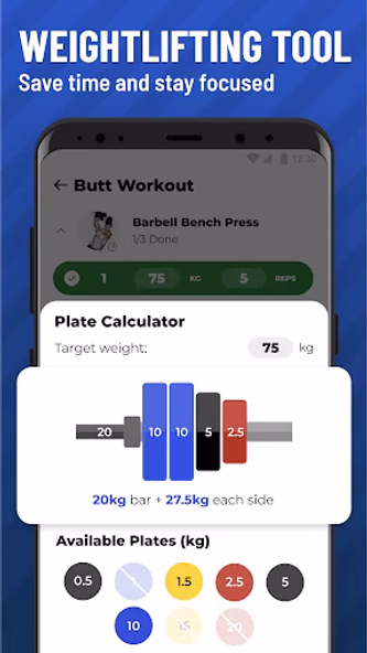 Gym Workout Tracker: Gym Log Screenshot 4 - AppWisp.com Gym Workout Tracker: Gym Log Screenshot 4 - AppWisp.com