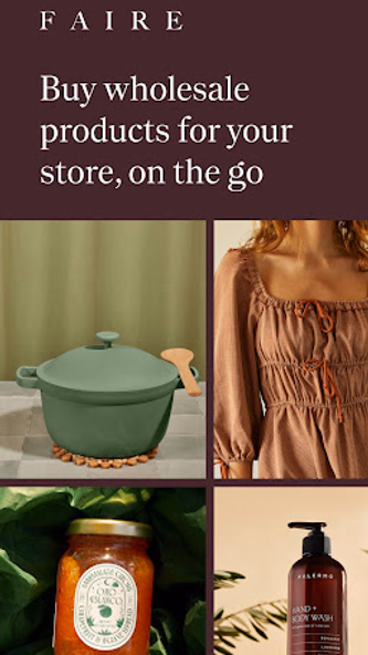 Faire Wholesale Screenshot 1 - AppWisp.com Faire Wholesale Screenshot 1 - AppWisp.com