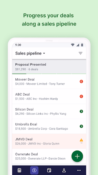 CRM Mobile: Pipedrive Screenshot 2 - AppWisp.com CRM Mobile: Pipedrive Screenshot 2 - AppWisp.com