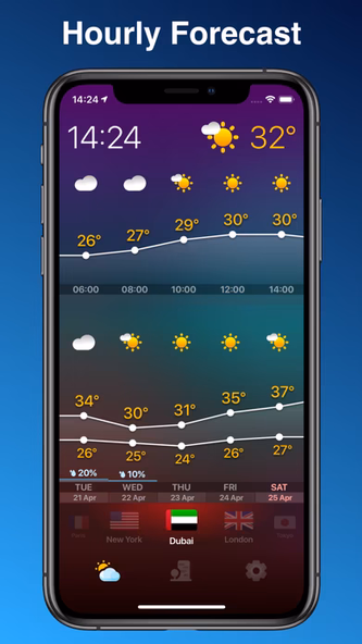 WEATHERCAST 24 local forecast Screenshot 4 - AppWisp.com WEATHERCAST 24 local forecast Screenshot 4 - AppWisp.com