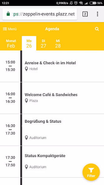 Zeppelin Events Screenshot 4 - AppWisp.com Zeppelin Events Screenshot 4 - AppWisp.com