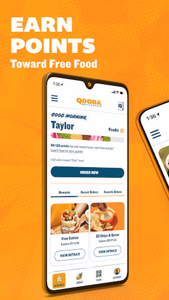 QDOBA Mexican Eats Screenshot 1 - AppWisp.com QDOBA Mexican Eats Screenshot 1 - AppWisp.com