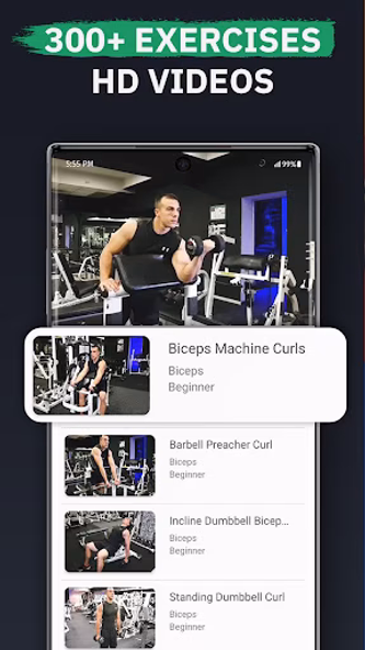 Fitvate - Gym & Home Workout Screenshot 4 - AppWisp.com Fitvate - Gym & Home Workout Screenshot 4 - AppWisp.com