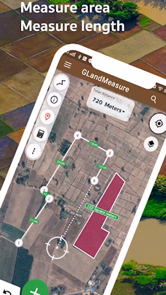 GLand : GPS Field Area Measure Screenshot 1 - AppWisp.com GLand : GPS Field Area Measure Screenshot 1 - AppWisp.com