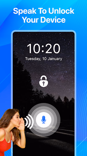 Voice Lock Screen: Pin Pattern Screenshot 1 - AppWisp.com Voice Lock Screen: Pin Pattern Screenshot 1 - AppWisp.com