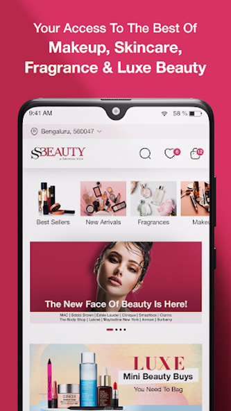 SSBeauty: Beauty Shopping App Screenshot 1 - AppWisp.com SSBeauty: Beauty Shopping App Screenshot 1 - AppWisp.com
