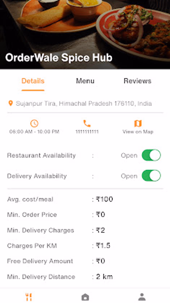 OrderWale Restaurant Screenshot 3 - AppWisp.com OrderWale Restaurant Screenshot 3 - AppWisp.com