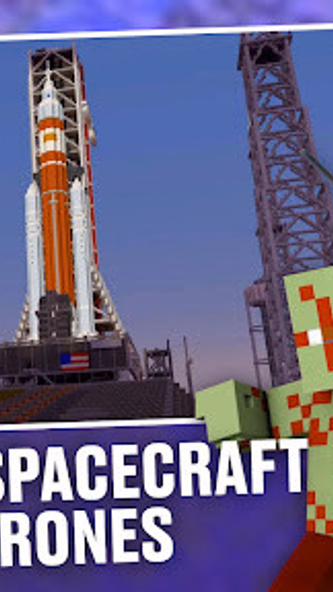 Space Rocket Mod for Minecraft Screenshot 3 - AppWisp.com Space Rocket Mod for Minecraft Screenshot 3 - AppWisp.com