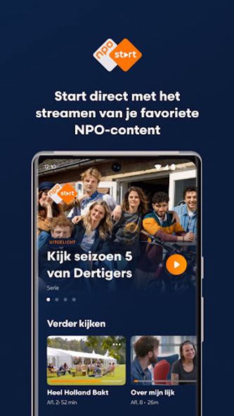 NPO Start Screenshot 1 - AppWisp.com NPO Start Screenshot 1 - AppWisp.com