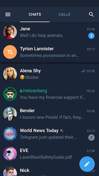 Telegram X Screenshot 1 - AppWisp.com Telegram X Screenshot 1 - AppWisp.com