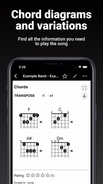 GuitarTab - Tabs & chords Pro Screenshot 3 - AppWisp.com GuitarTab - Tabs & chords Pro Screenshot 3 - AppWisp.com