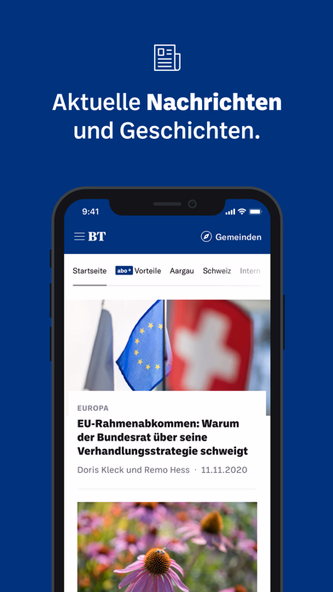 Badener Tagblatt News Screenshot 1 - AppWisp.com Badener Tagblatt News Screenshot 1 - AppWisp.com
