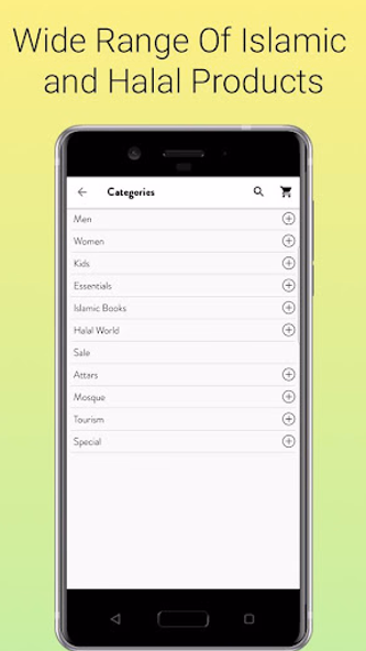 Islamic Shop - Online Shopping Screenshot 2 - AppWisp.com