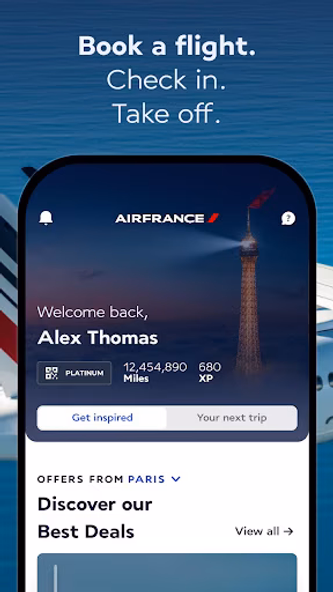 Air France - Book a flight Screenshot 1 - AppWisp.com Air France - Book a flight Screenshot 1 - AppWisp.com