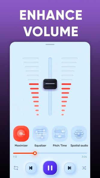 Equalizer - Volume Booster EQ Screenshot 2 - AppWisp.com Equalizer - Volume Booster EQ Screenshot 2 - AppWisp.com