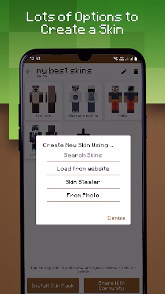 Skins for Minecraft Screenshot 4 - AppWisp.com Skins for Minecraft Screenshot 4 - AppWisp.com