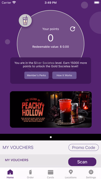 Chatime Societea Screenshot 2 - AppWisp.com Chatime Societea Screenshot 2 - AppWisp.com