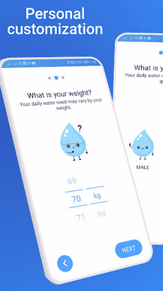 Water Tracker - Water Reminder Screenshot 3 - AppWisp.com Water Tracker - Water Reminder Screenshot 3 - AppWisp.com