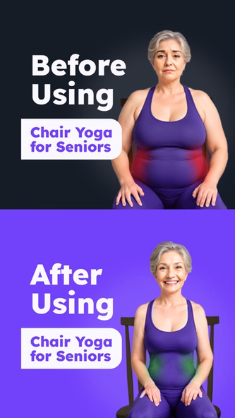 Chair Yoga for Seniors Screenshot 2 - AppWisp.com Chair Yoga for Seniors Screenshot 2 - AppWisp.com
