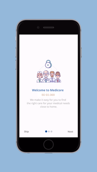 Medicore - Find best doctors Screenshot 1 - AppWisp.com Medicore - Find best doctors Screenshot 1 - AppWisp.com