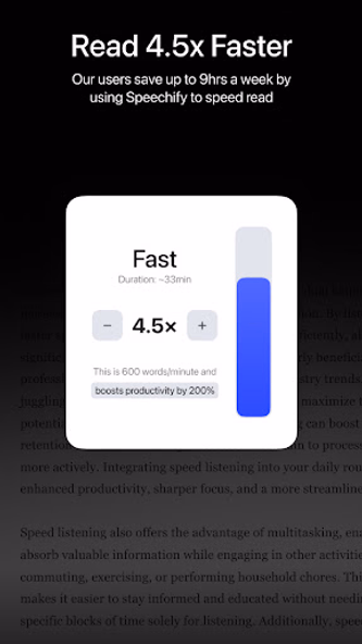 Speechify – Text to Speech Screenshot 4 - AppWisp.com Speechify – Text to Speech Screenshot 4 - AppWisp.com
